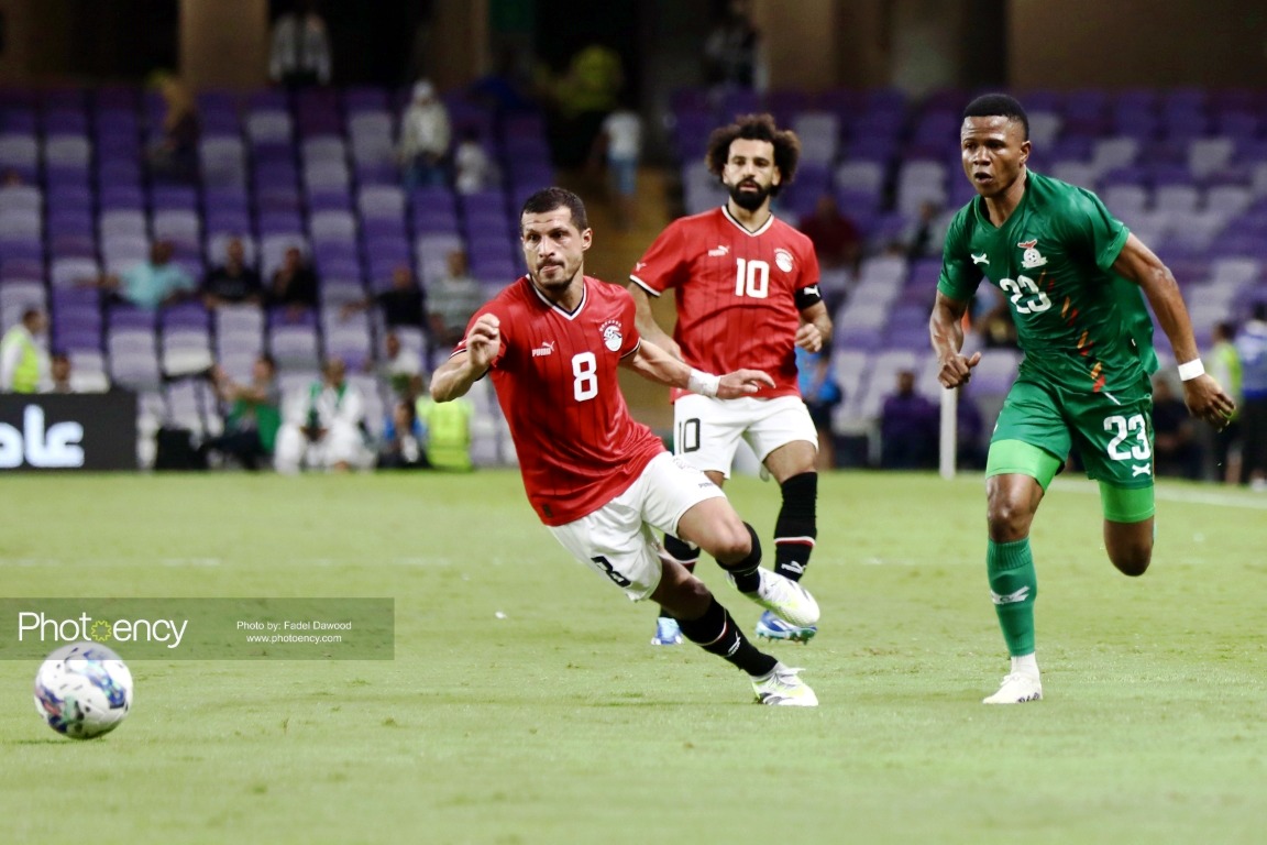 
International friendly football match – Egypt – Zambia