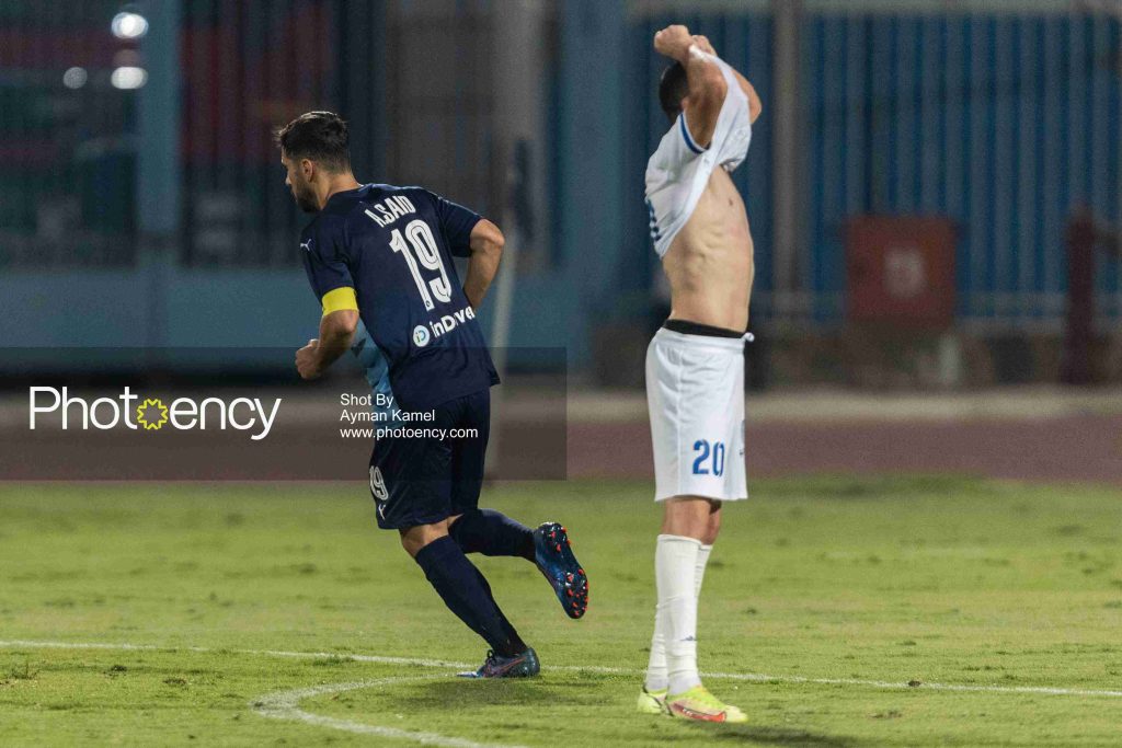 
EPL Football Match Between Pyramids FC & Somoha SC