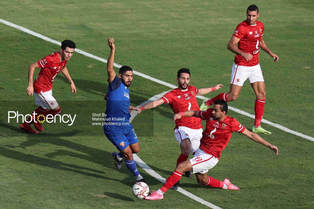 
EPL Football Match between Al-Ahly SC & Ceramica