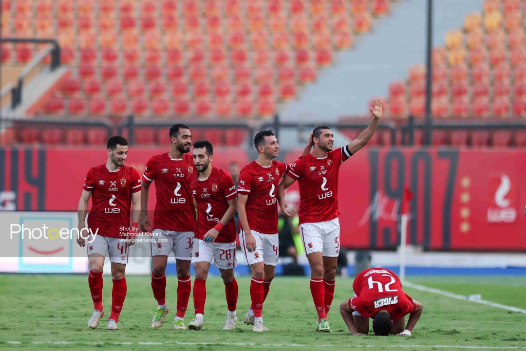 
EPL Football Match between Al-Ahly SC & Ceramica